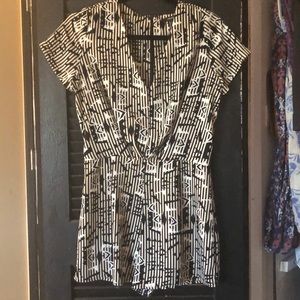Forever 21 Geometric Romper